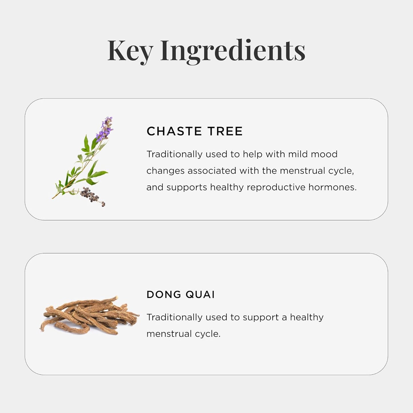 Women's Hormone Balance & PMS Support Supplement with Vitamins B3, B6, Magnesium - 60 Capsules