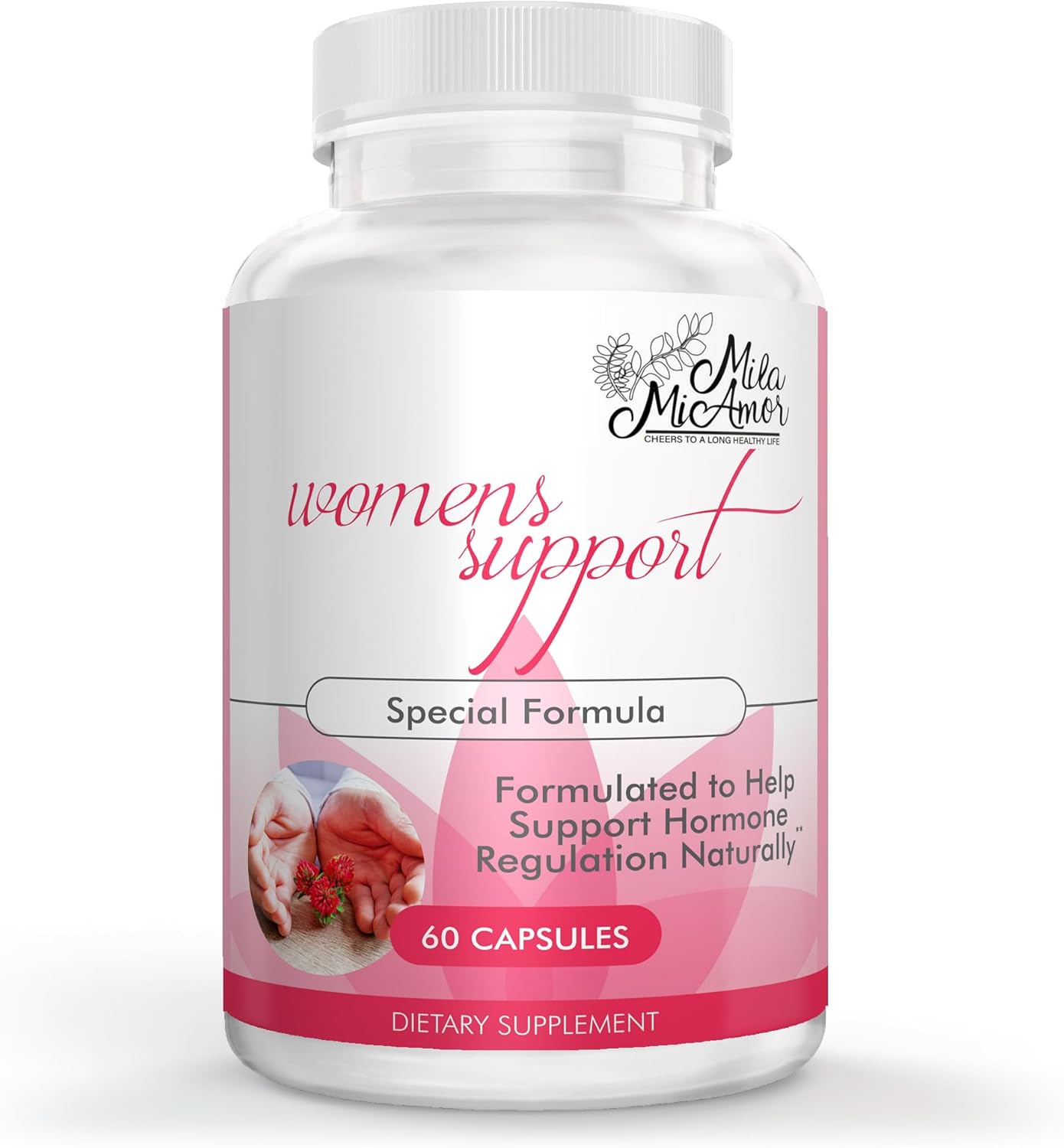 Women's Hormone Balance Support Supplement - Natural Estrogen Regulator with Antioxidants - Menopause Relief - Made in USA - 60 Capsules