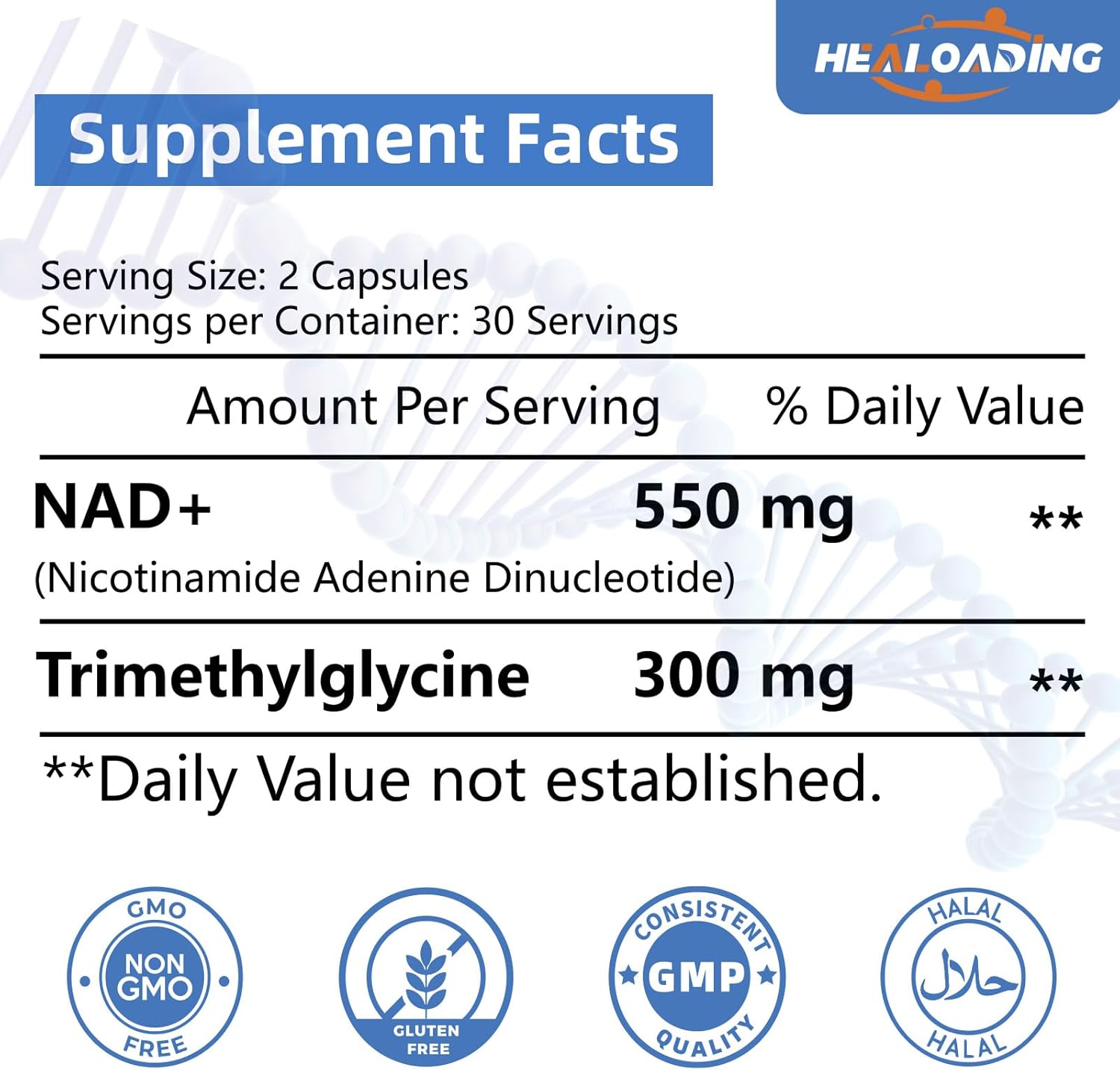 Women's Liposomal NAD+ Supplement with Resveratrol 550MG - Cellular Repair, Energy, and Aging Support
