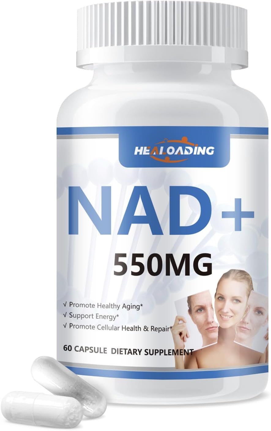 Women's Liposomal NAD+ Supplement with Resveratrol 550MG - Cellular Repair, Energy, and Aging Support