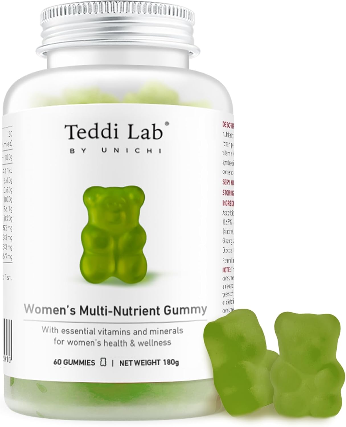 Women's Multi-Nutrient and Elderberry Immune Gummy by Unichi - Boost Your Health with Delicious Gummies