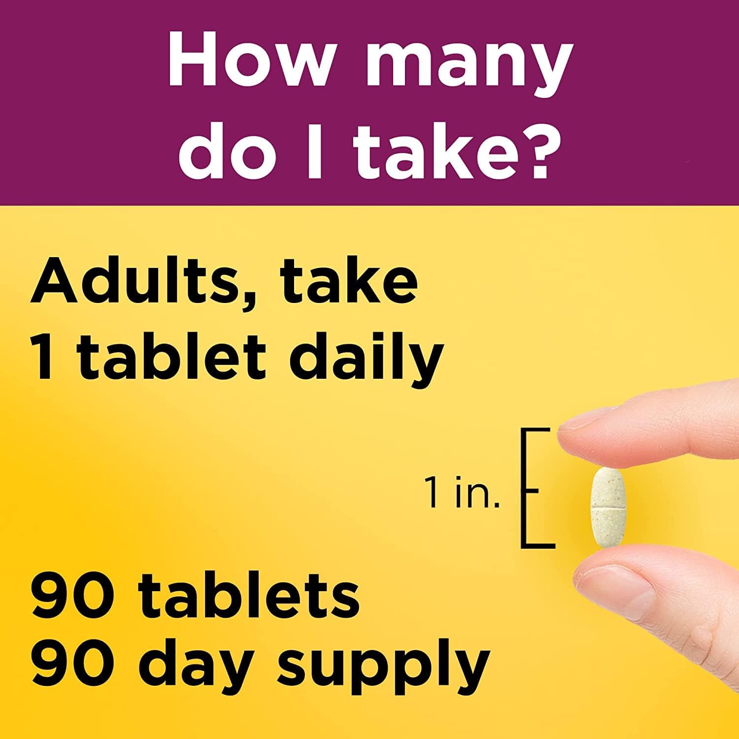 Women's Multivitamin 50+ with Vitamin D - 90 Count Tablets for Daily Nutritional Support by Nature Made