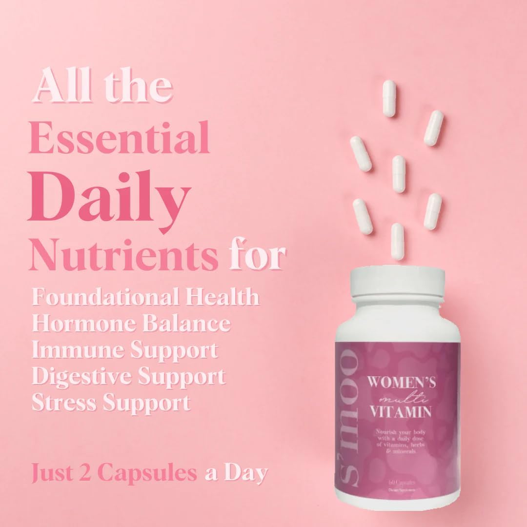 Women's Multivitamin for PCOS & Hormone Balance | Fertility & Ovulation Support (30 Servings)