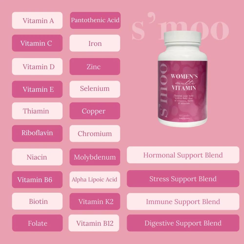 Women's Multivitamin for PCOS & Hormone Balance | Fertility & Ovulation Support (30 Servings)