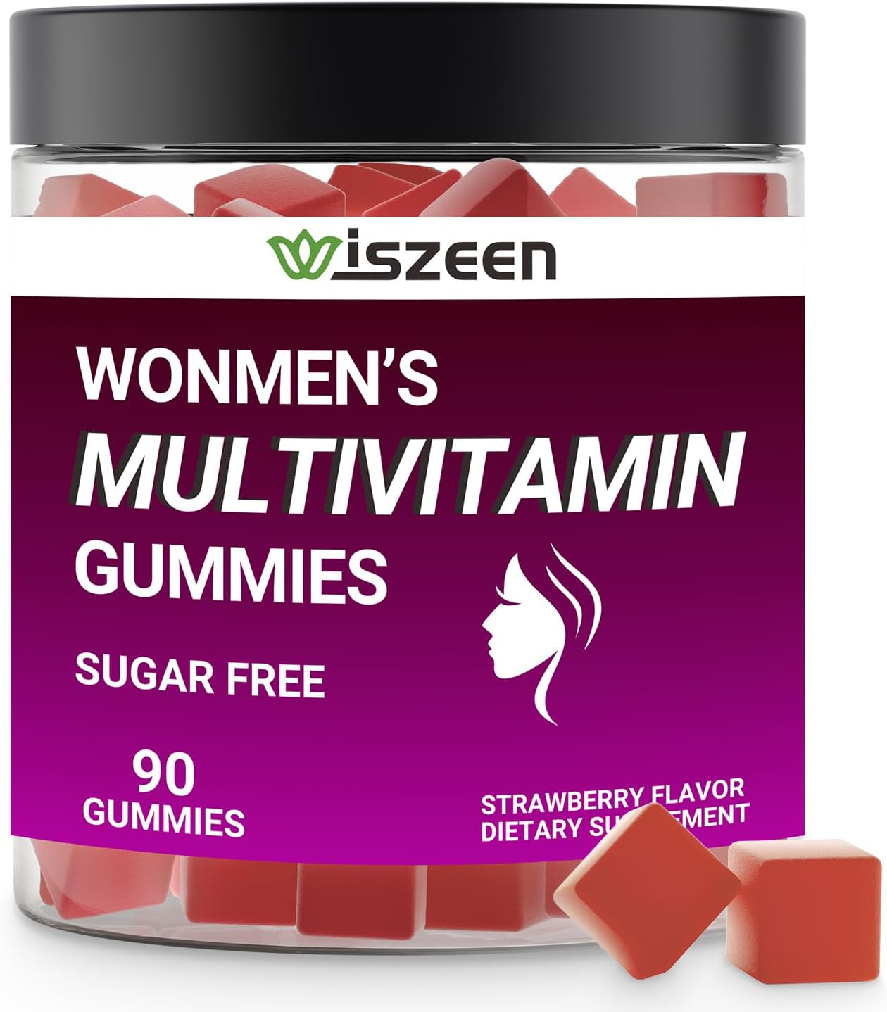 Women's Multivitamin Gummies with Methylated Nutrients, Iron, Vitamin D3, K2, and Calcium for Optimal Health