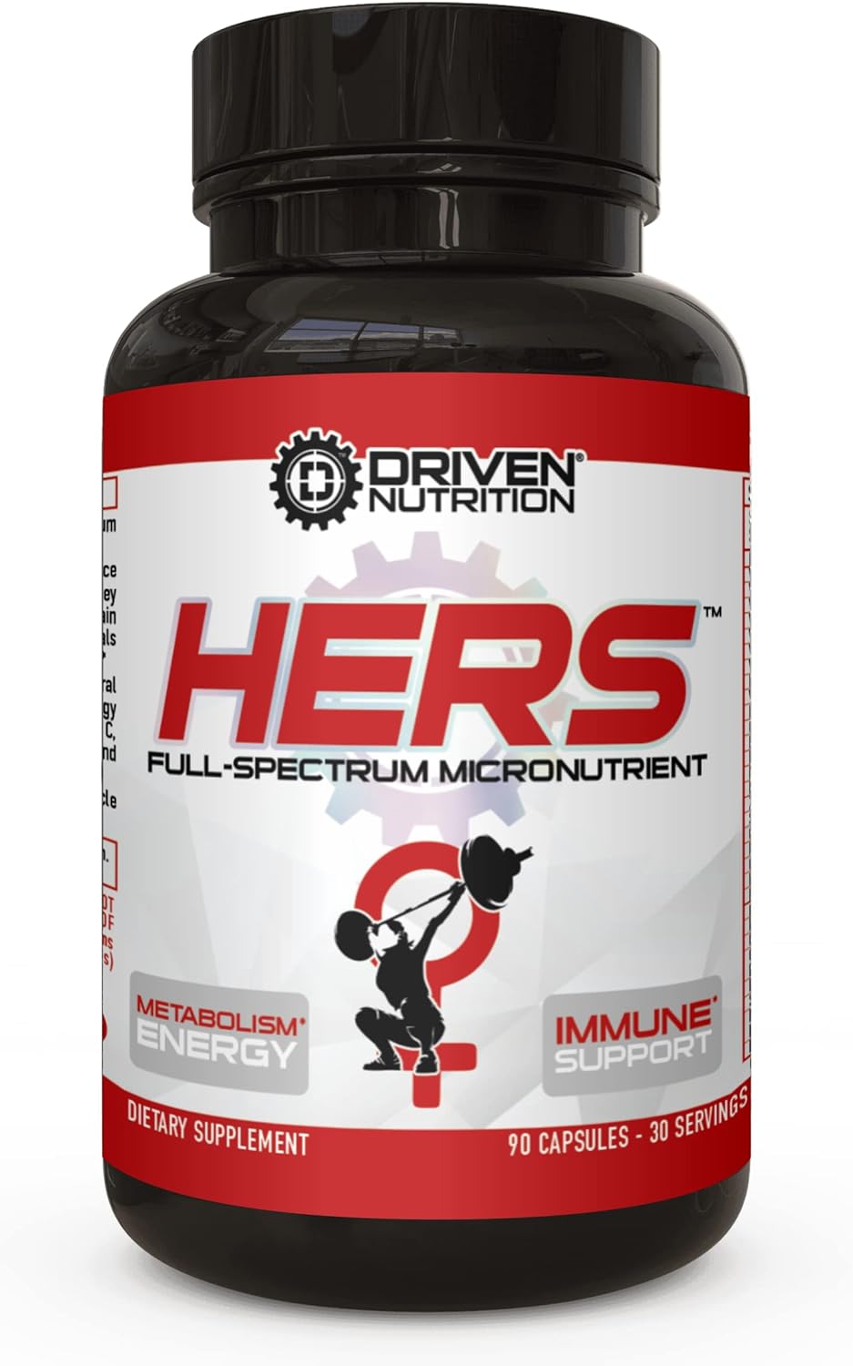 Women's Multivitamin with Energy, Metabolism, Immune Support & Recovery - 90 Ct - Vitamin A, E, D, C, Magnesium, Zinc & More