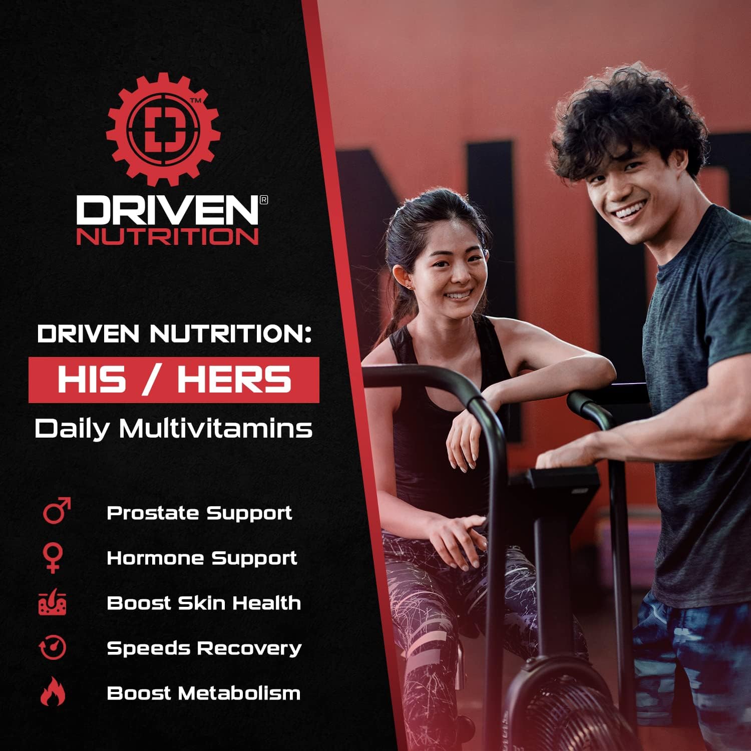 Women's Multivitamin with Energy, Metabolism, Immune Support & Recovery - 90 Ct - Vitamin A, E, D, C, Magnesium, Zinc & More