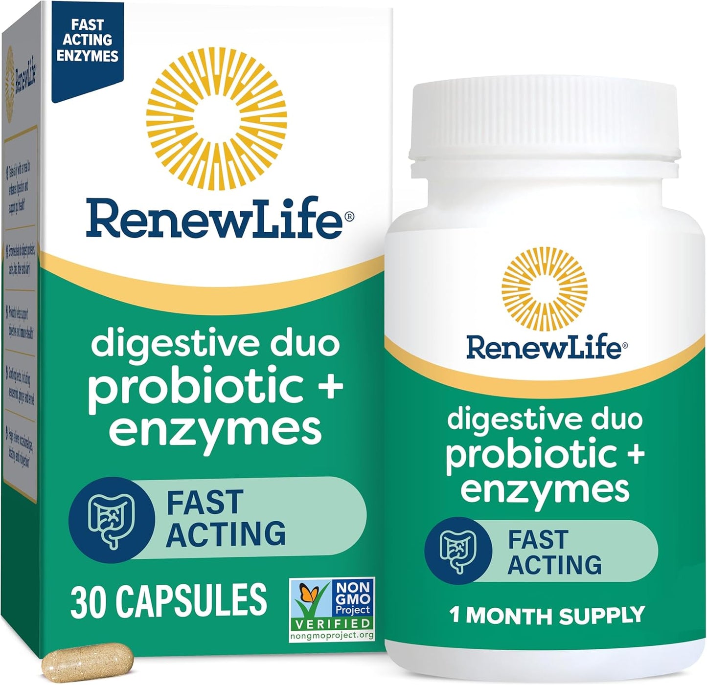 Women's Probiotic Capsules with L. Rhamnosus GG, 25 Billion CFU, 50 Count - Supports Vaginal, Urinary, Digestive, & Immune Health - Dairy, Soy, & Gluten-Free