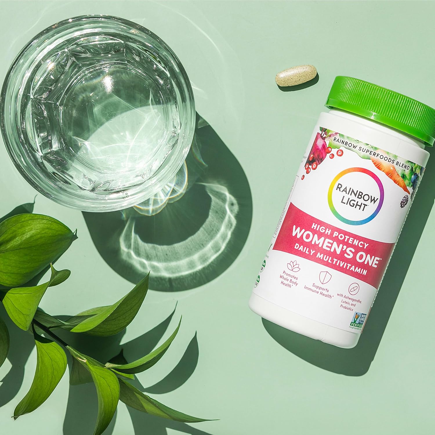 Women's Probiotic Capsules with L. Rhamnosus GG, 25 Billion CFU, 50 Count - Supports Vaginal, Urinary, Digestive, & Immune Health - Dairy, Soy, & Gluten-Free