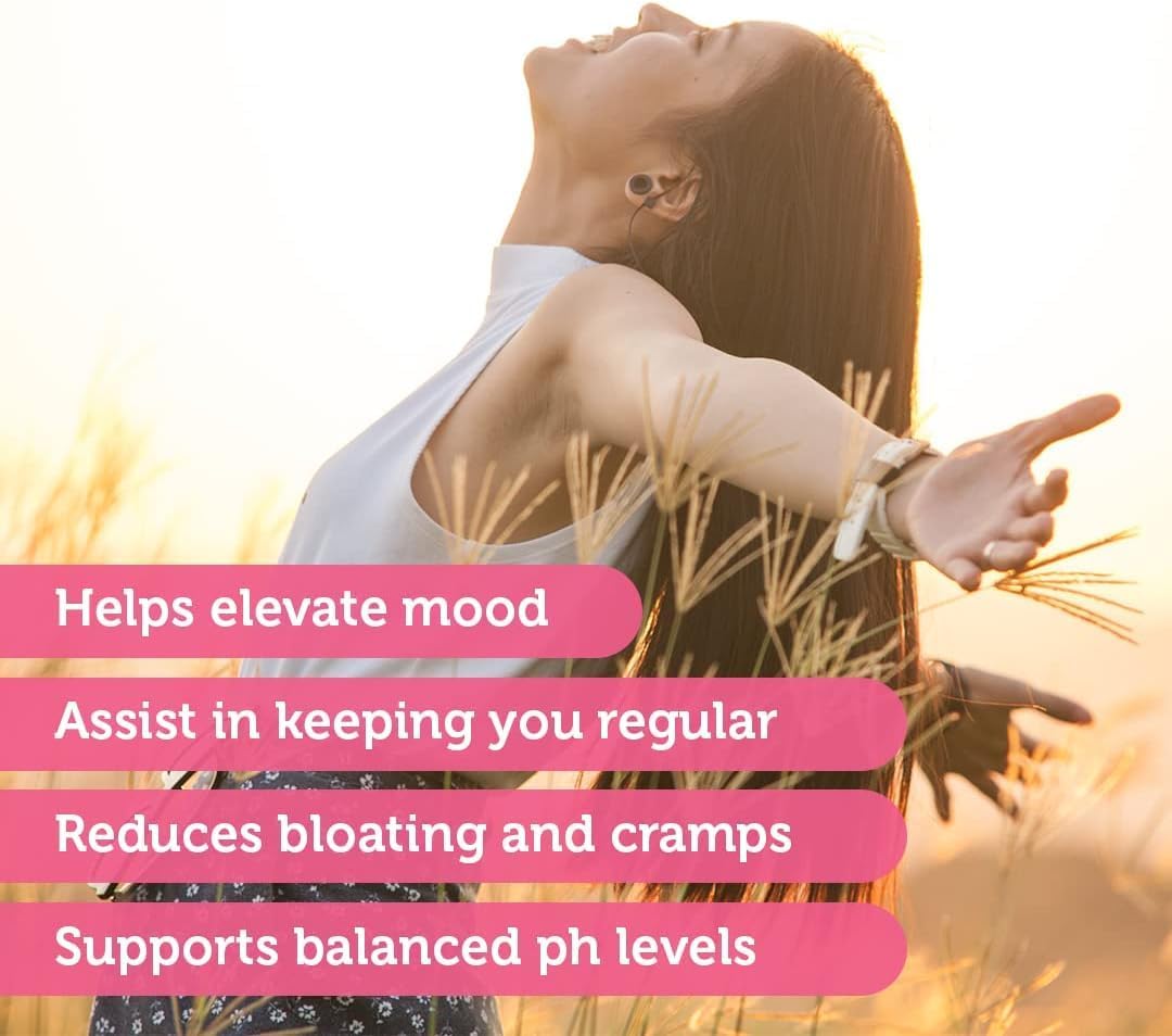 Women's Probiotic & Prebiotic Bundle for Vaginal & Digestive Health - pH Balance Support with Cranberry, Ashwagandha - Delayed-Release Capsules