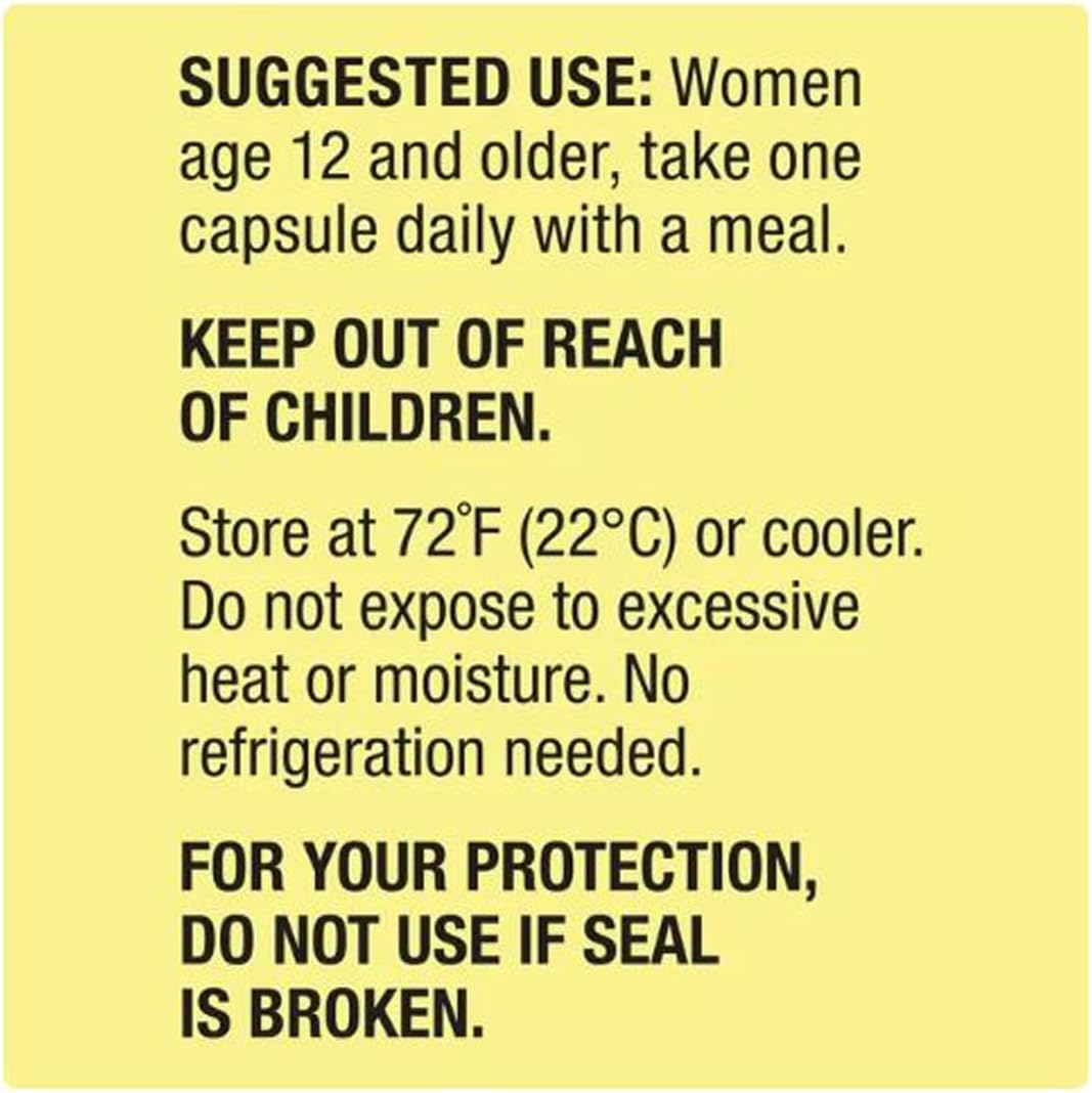 Women's Probiotic Supplement, 30 Count - High-Quality Care for Digestive Health