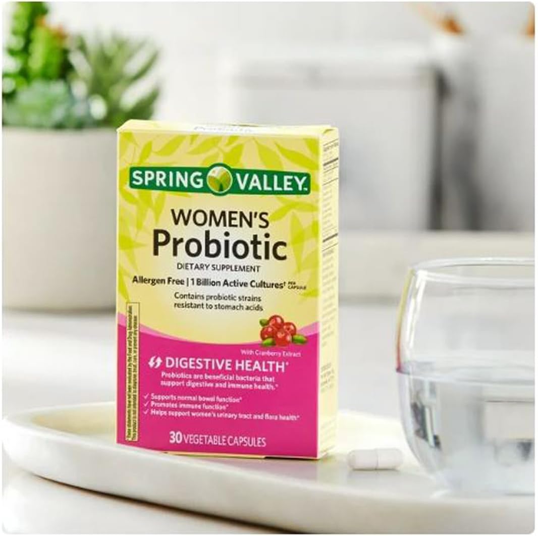Women's Probiotic Supplement, 30 Count - High-Quality Care for Digestive Health