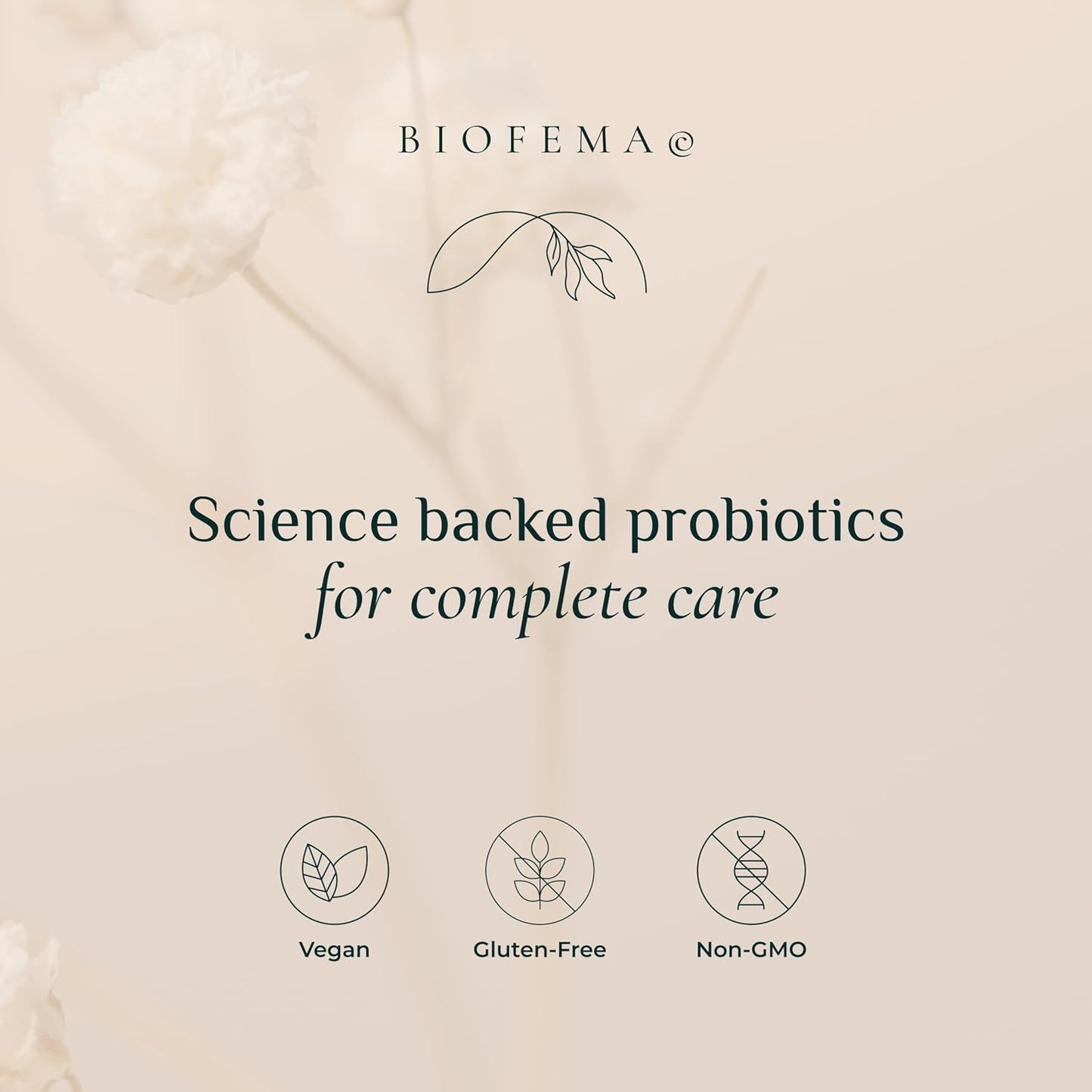 Women's Probiotic Supplement for Vaginal Health with Bacillus Coagulans - 60 Capsules, 4.4 Billion CFUs - Supports pH Balance, Odor Control, and Yeast Infections