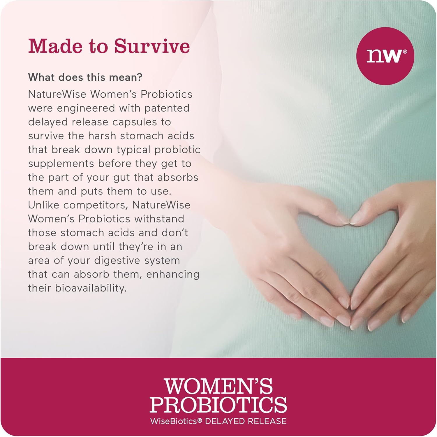 Women's Probiotic with Prebiotics, Cranberry & 18 Unique Strains - 20 Billion CFU - 60 Capsules - Vaginal, PH Balance, Digestive & Urinary Tract Support - 2-Month Supply