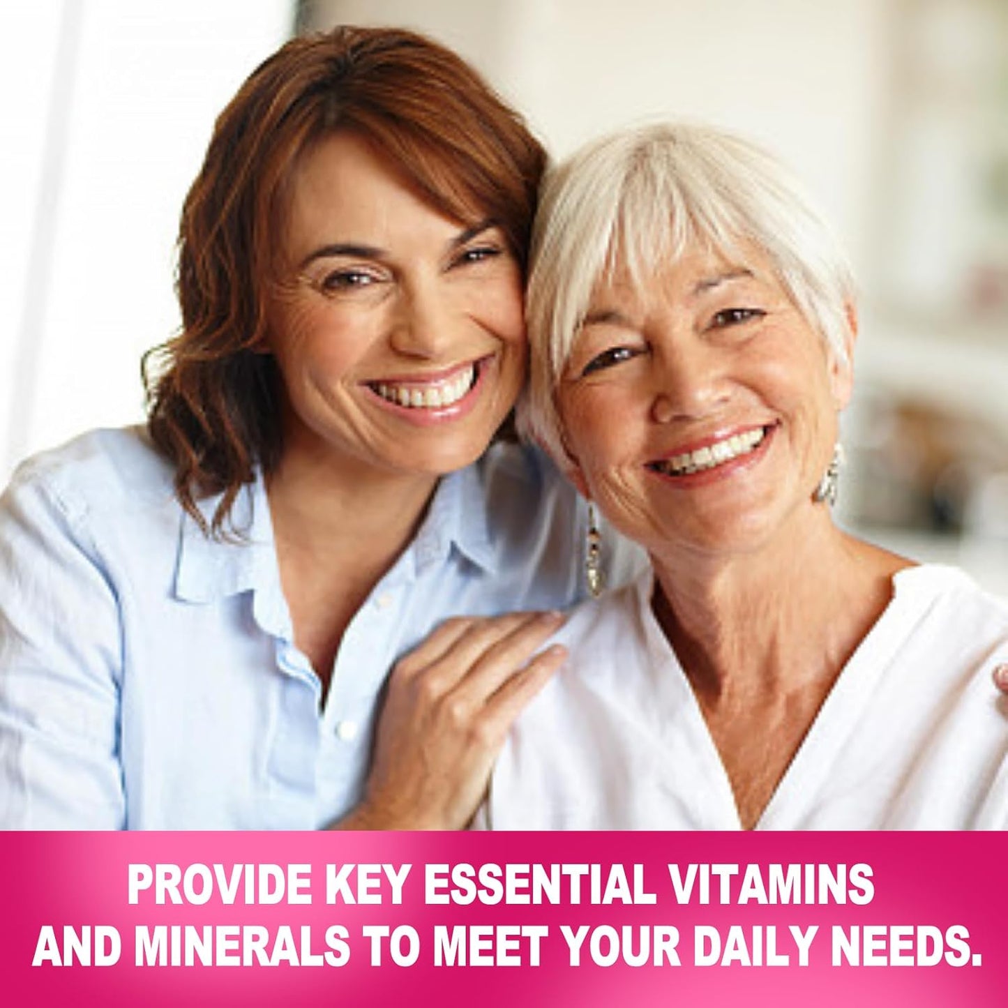 Womens Sugar-Free Multivitamin Gummies with Omega-3, Astaxanthin, Calcium, Iron, and Essential Vitamins - Supports Skin, Hair, Energy, Immune System - High Absorption Formula