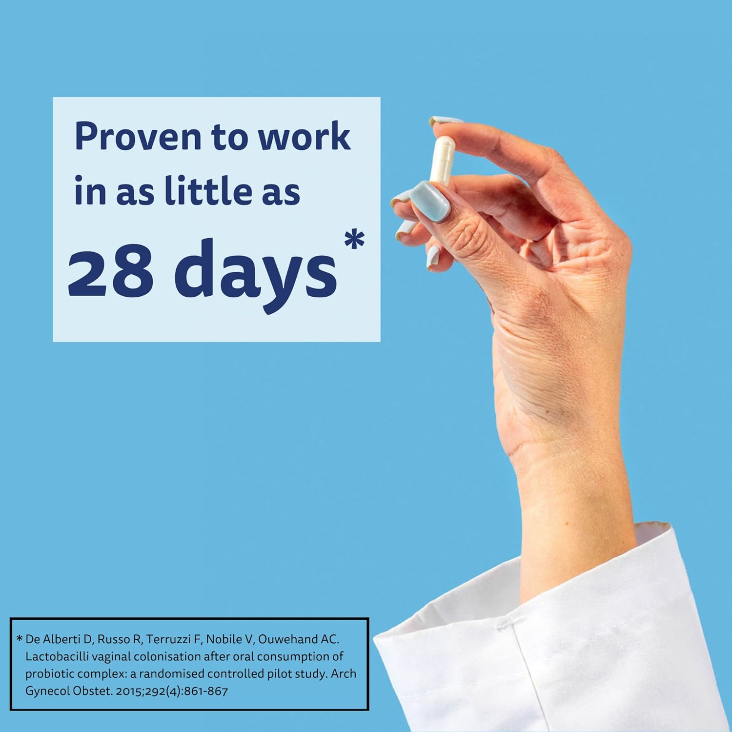 Women's Vaginal Probiotics for pH Balance & Health - Natural Complex for BV & Yeast Infections, 60 Capsules