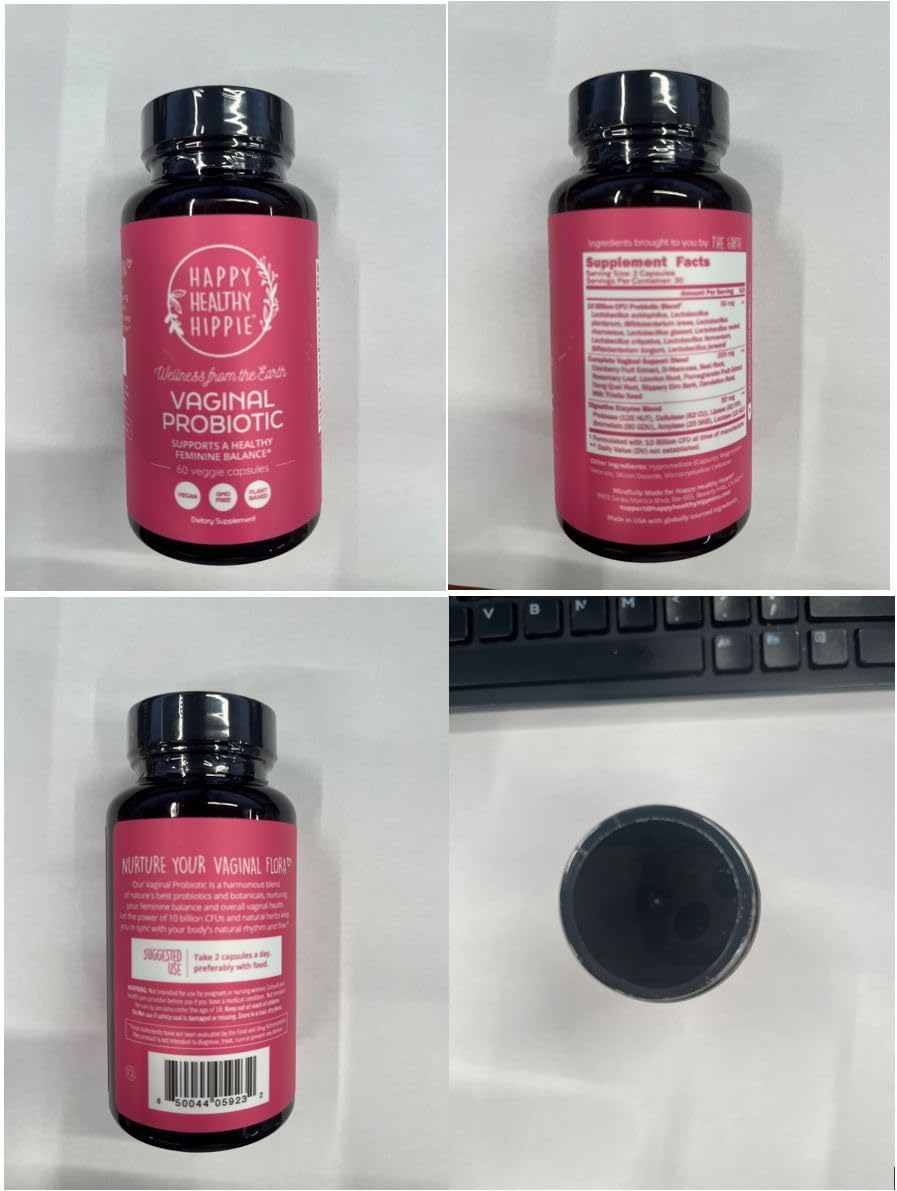 Women's Vaginal Probiotics with Cranberry & D-Mannose - 10 Strains for pH Balance, BV, Yeast, & Odor Control - UTI & Digestive Health Support - 60 Ct