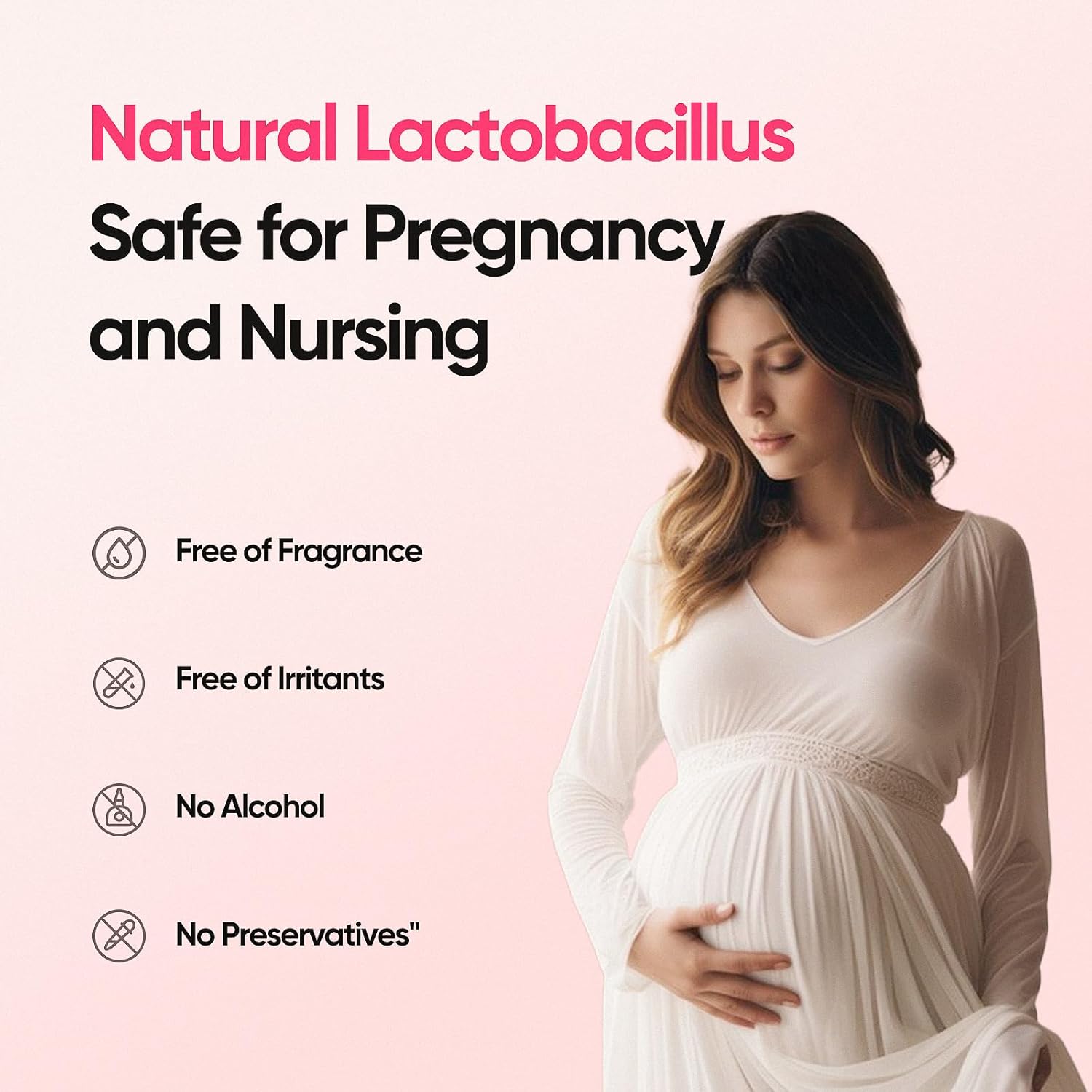 Women's Vaginal Probiotics with Lactobacillus & Cranberry for pH Balance, Vaginal Health Supplement for Healthy Odor & Flora - 60 Capsules