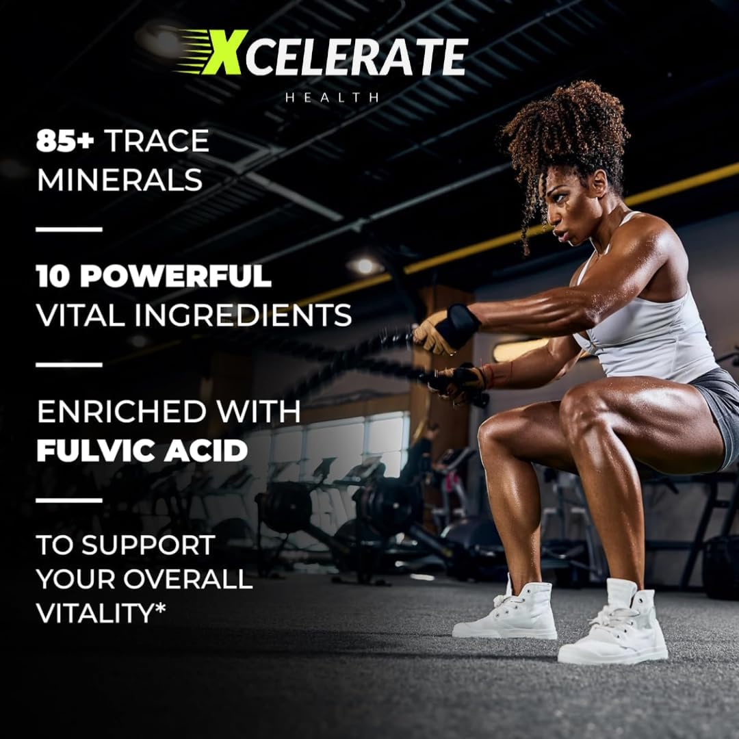 Xcelerate Health Holistic Harmony Shilajit & Ashwagandha Blend with Ginseng, Cordyceps, Turmeric - 60 Capsules for Energy & Wellness