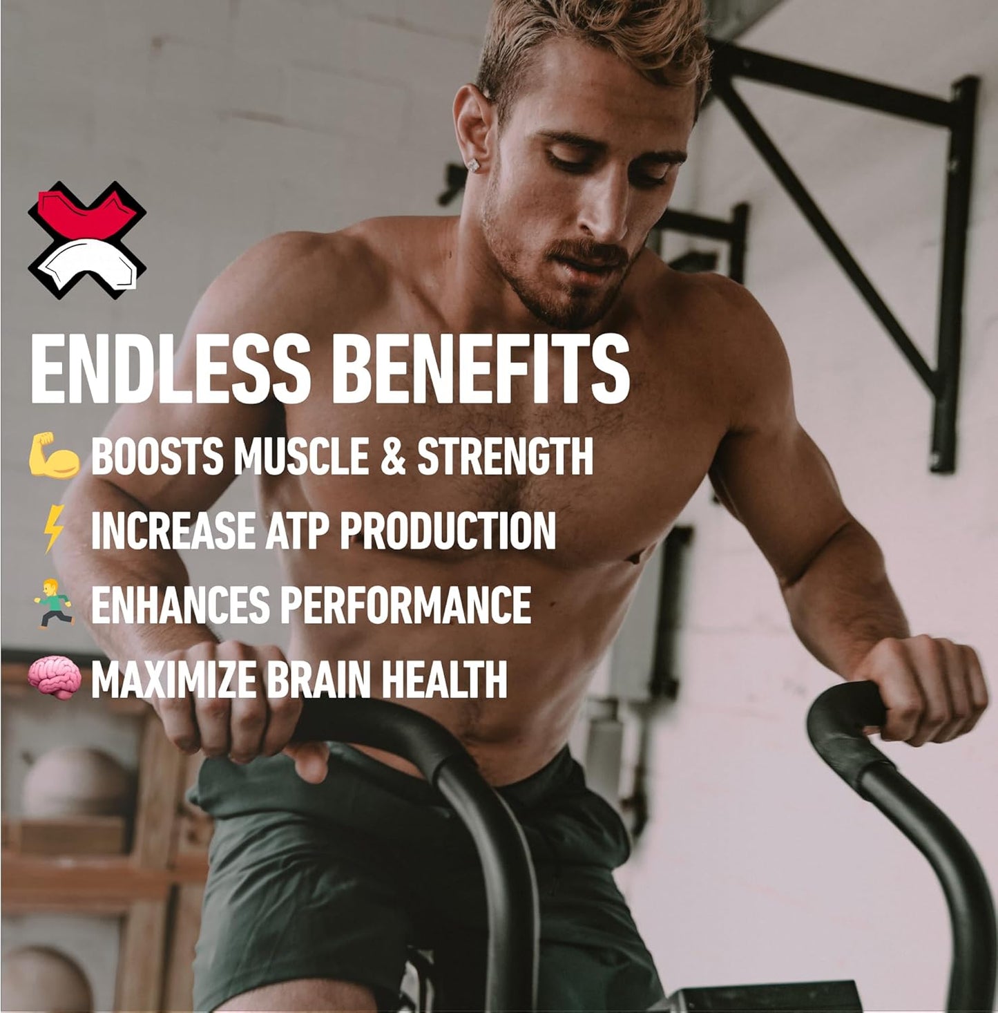 Xwerks Build Creatine Gummies: 120 Count Lemon Flavored Muscle Building Gummy with 100% Pure Creatine Monohydrate for Men & Women - Pre Workout Anti-Melting Formula (4g per Serving)