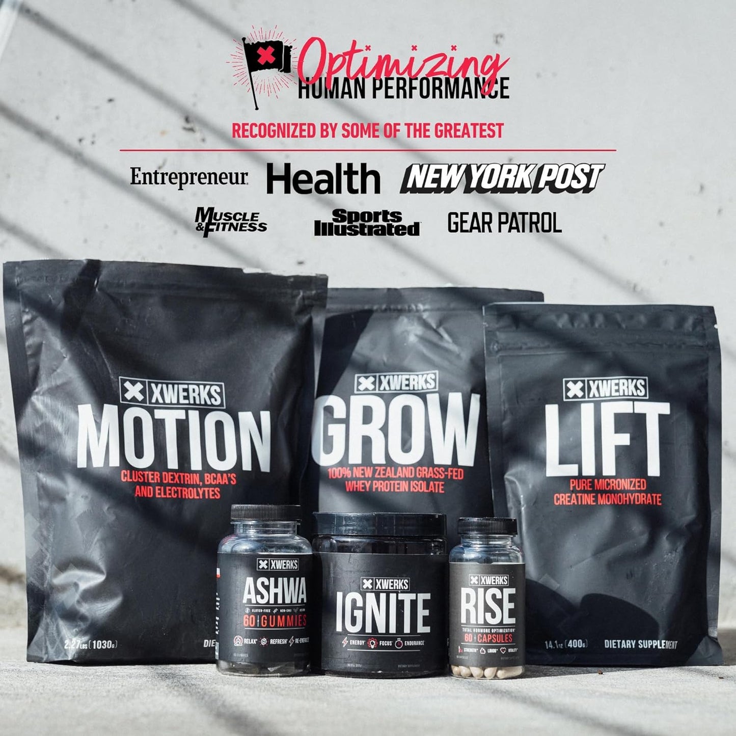 Xwerks Grow Grass-Fed Whey Protein Powder - 30 Servings, 25g Isolate Protein (Chocolate Flavor), All-Natural, Paleo & Keto-Friendly