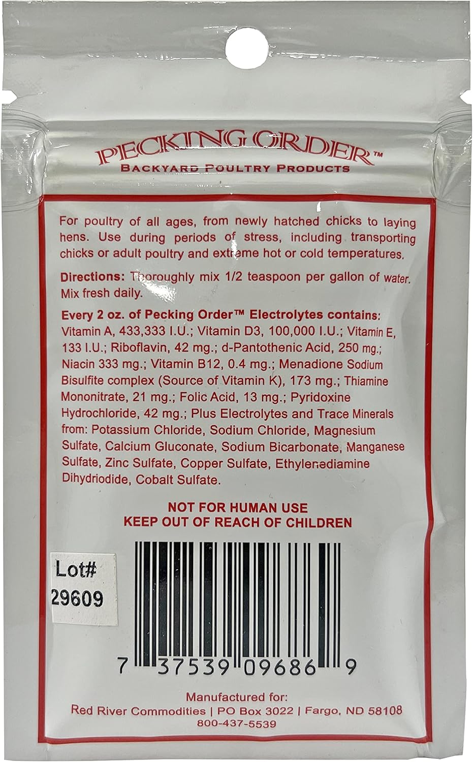 Yellow Electrolytes Plus Vitamins & Trace Minerals for Chicks and Hens - Boost Nutrition and Health for Poultry