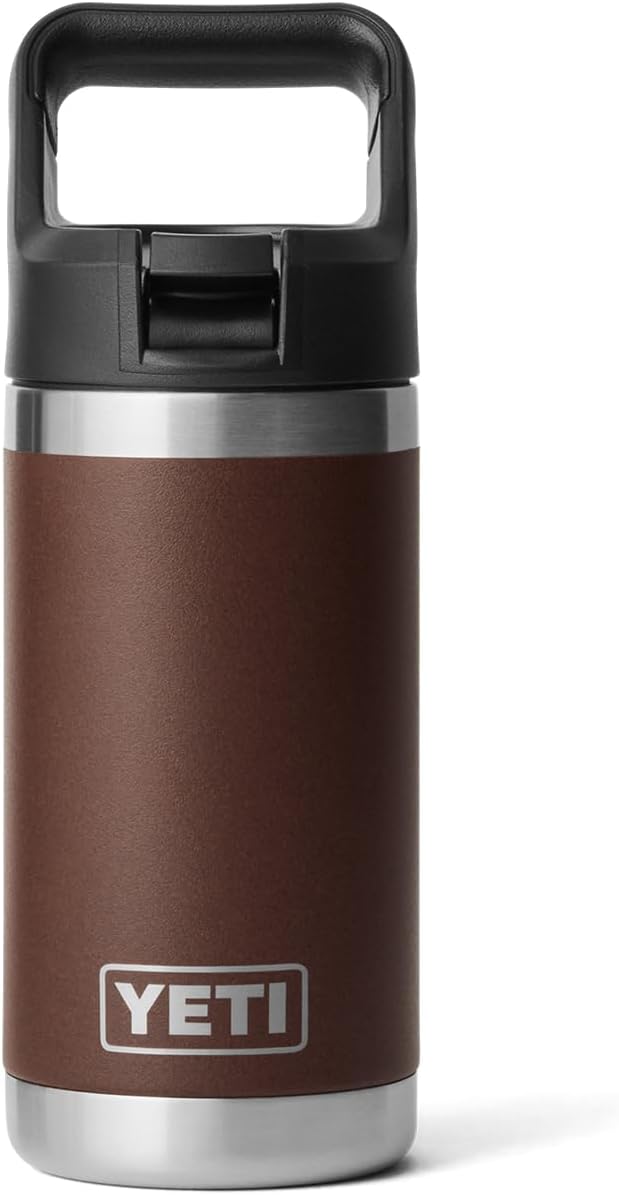 YETI Rambler Jr. 12 oz Kids Bottle - Leakproof Straw Cap, BPA-Free