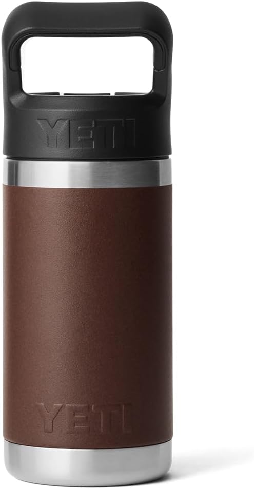YETI Rambler Jr. 12 oz Kids Bottle - Leakproof Straw Cap, BPA-Free