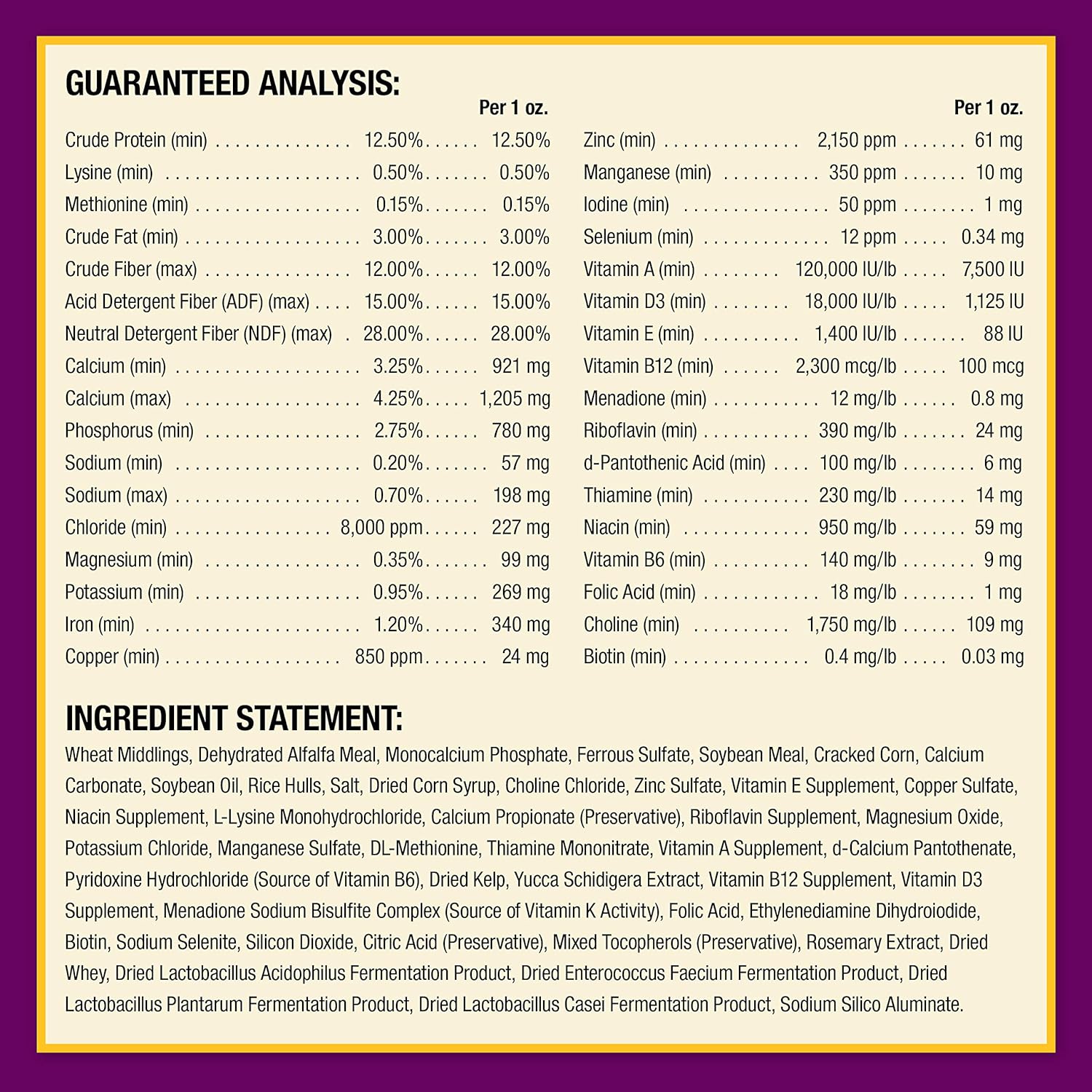 YFCACT Horse Health Maxum Crumbles Concentrated Feed Supplement - 25 lb - Provides Essential Nutrients for Equine Athletes