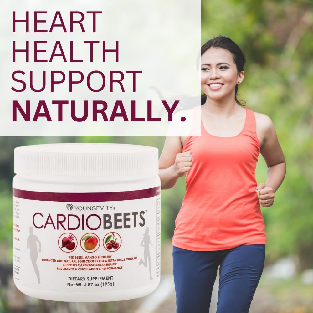 Youngevity CardioBeets™ - 195g Powder Supplement for Heart Health