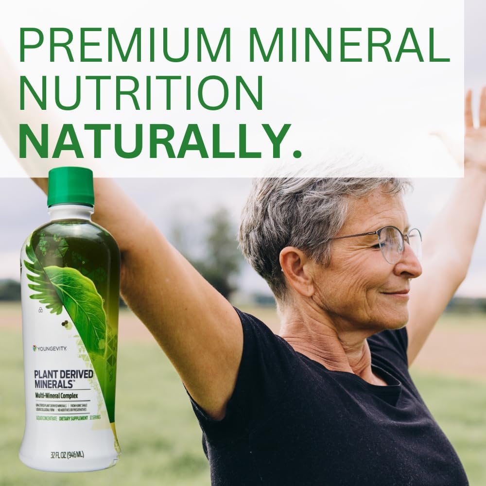 Youngevity Humic Shale Plant Derived Minerals Liquid Complex - 32 Servings - 32oz