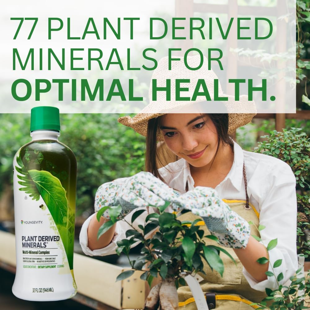 Youngevity Humic Shale Plant Derived Minerals Liquid Complex - 32 Servings - 32oz