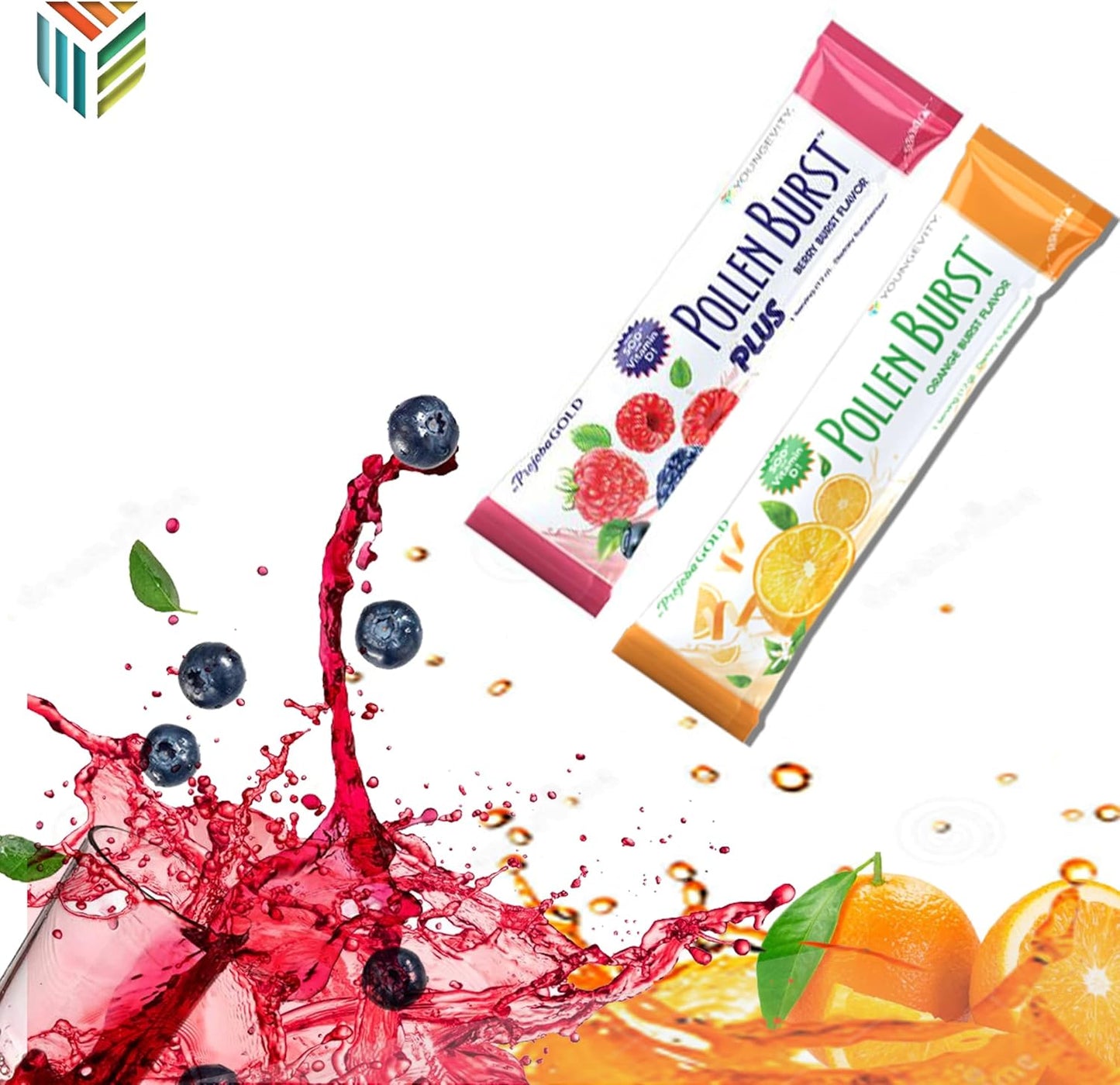 Youngevity Pollen Burst Bundle - Boost Energy and Immunity with Natural Bee Pollen Extracts