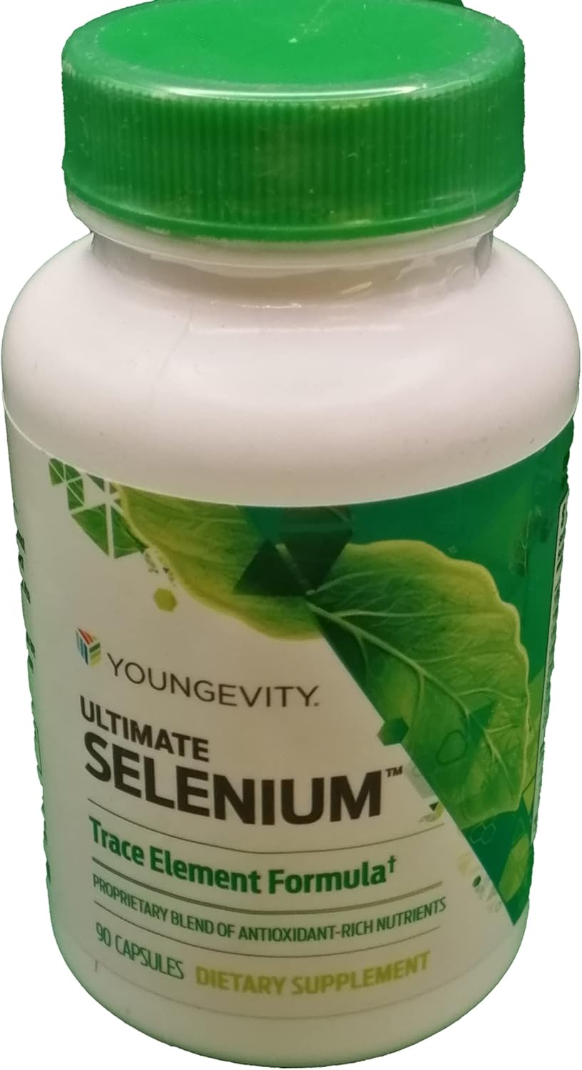 Youngevity Ultimate Selenium + Cofactors - Immune Support & Antioxidant Defense - 90 Capsules
