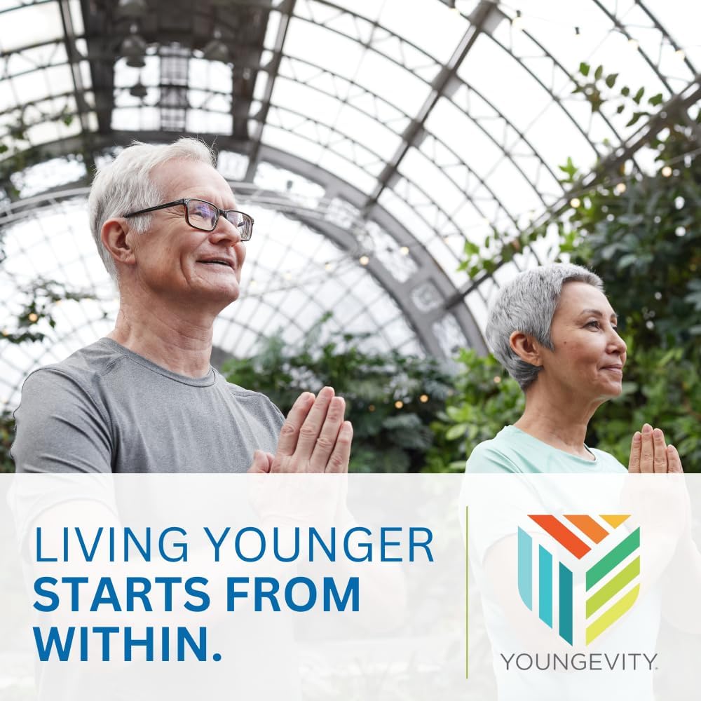 Youngevity XeraTest™ Men's Hormonal Support: Testosterone + Telomere Health - Fucoidan Blend, Whole Foods, Fenugreek - Hormone-Free Botanical Supplement - 60 Tablets