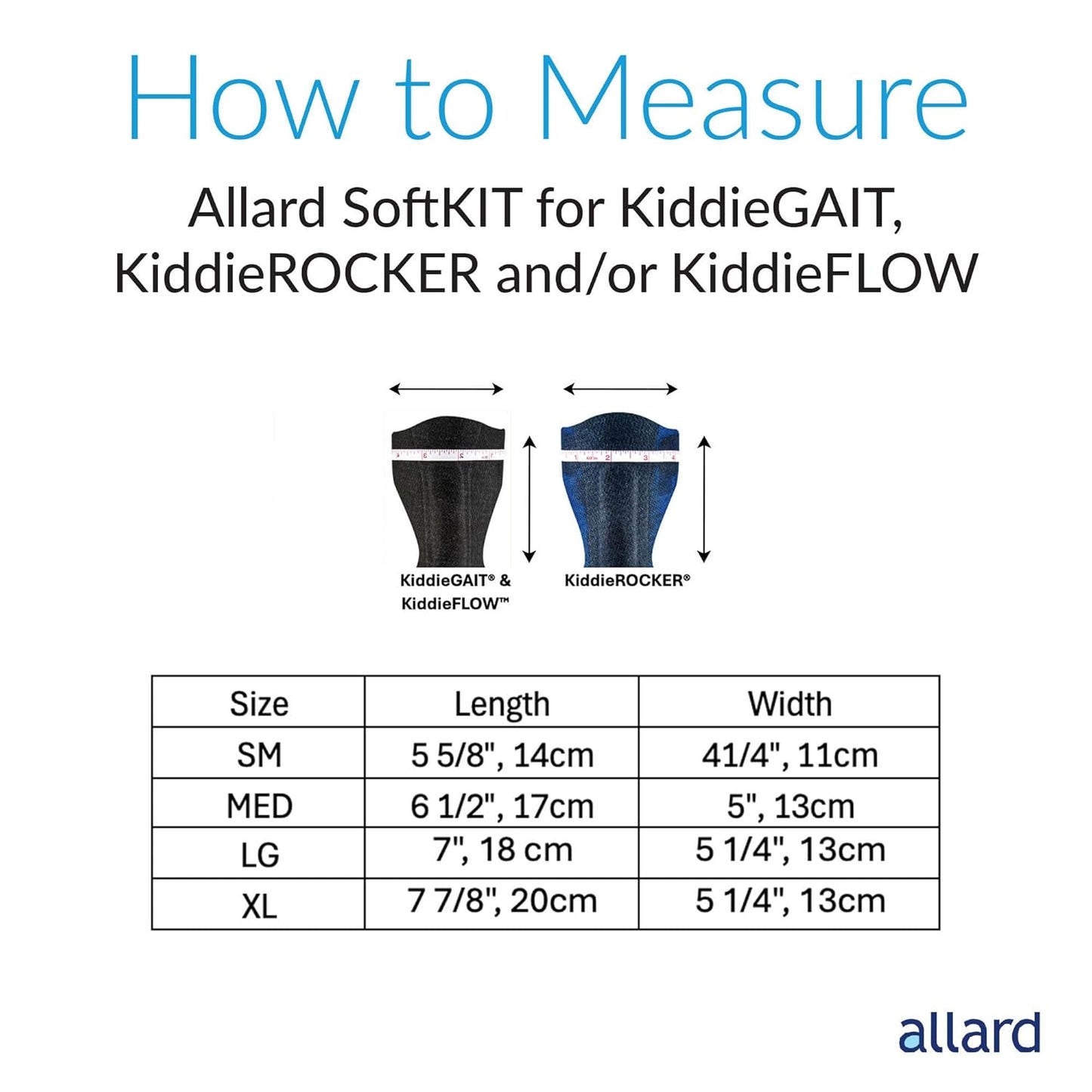 Youth Xlarge Allard SoftKIT for KiddieGAIT, KiddieROCKER, and KiddieFLOW