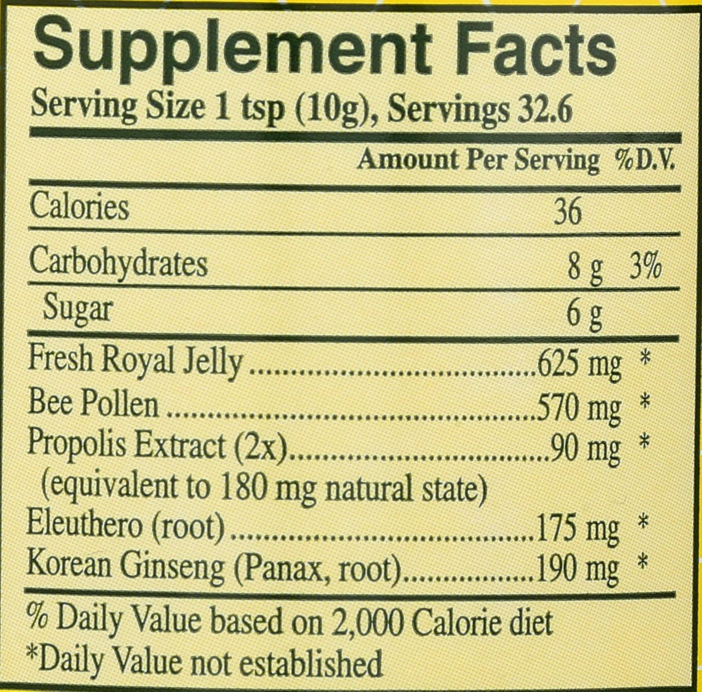 Ys Bee Farms Royal Jelly Infused Honey - Ultimate Strength, 11.5 oz Gel