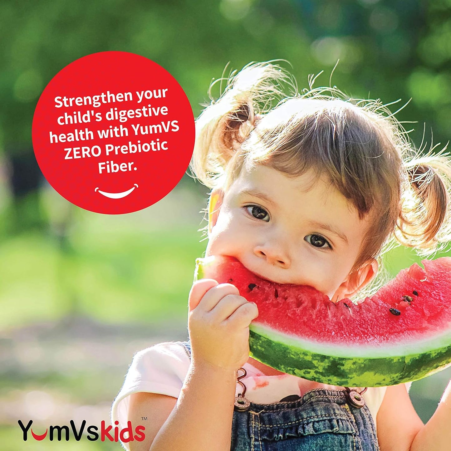 YUM-V'S Kids Prebiotic Fiber Gummies - Sugar-Free Keto Chewables for Toddlers - Constipation Support with 4g Fiber - Natural Berry Flavor - 70 Count