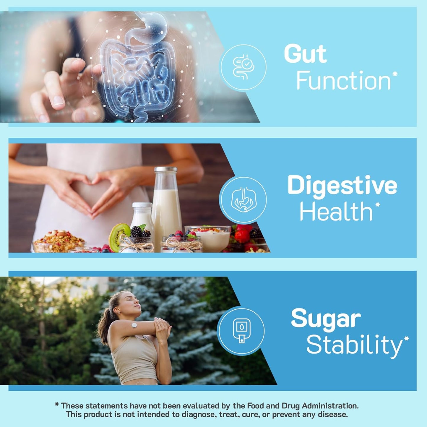 YUM-V'S Prebiotic Fiber Gummies - Keto Friendly Sugar Free Supplement with 4g Fiber, Natural Berry Flavor Chewables for Digestive Support - 60 Count