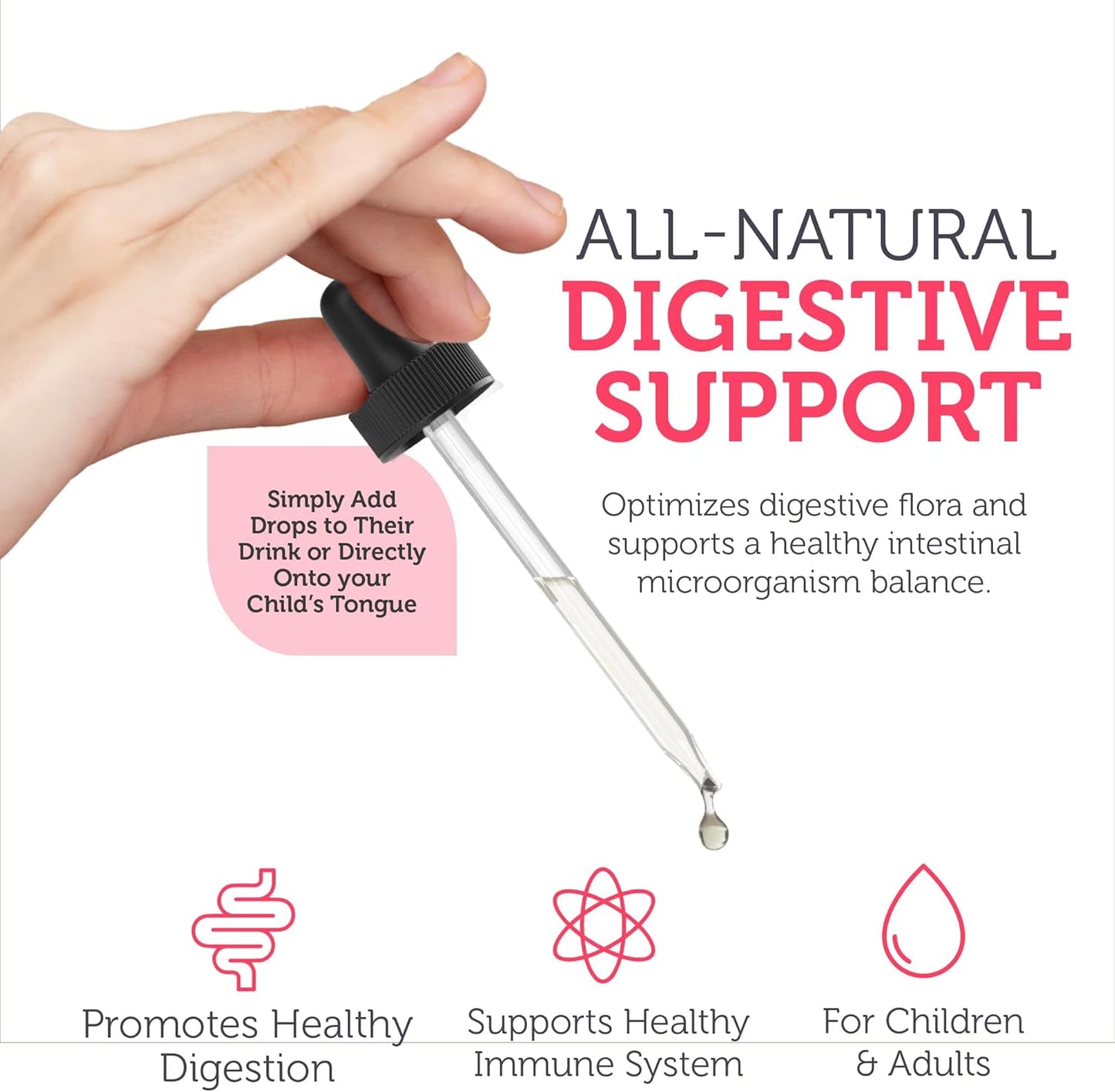 Zahler Kidophilus Liquid Probiotics for Kids - 4 Fl Oz, Kosher Certified Digestive & Immune Support, Fruit Punch Flavor