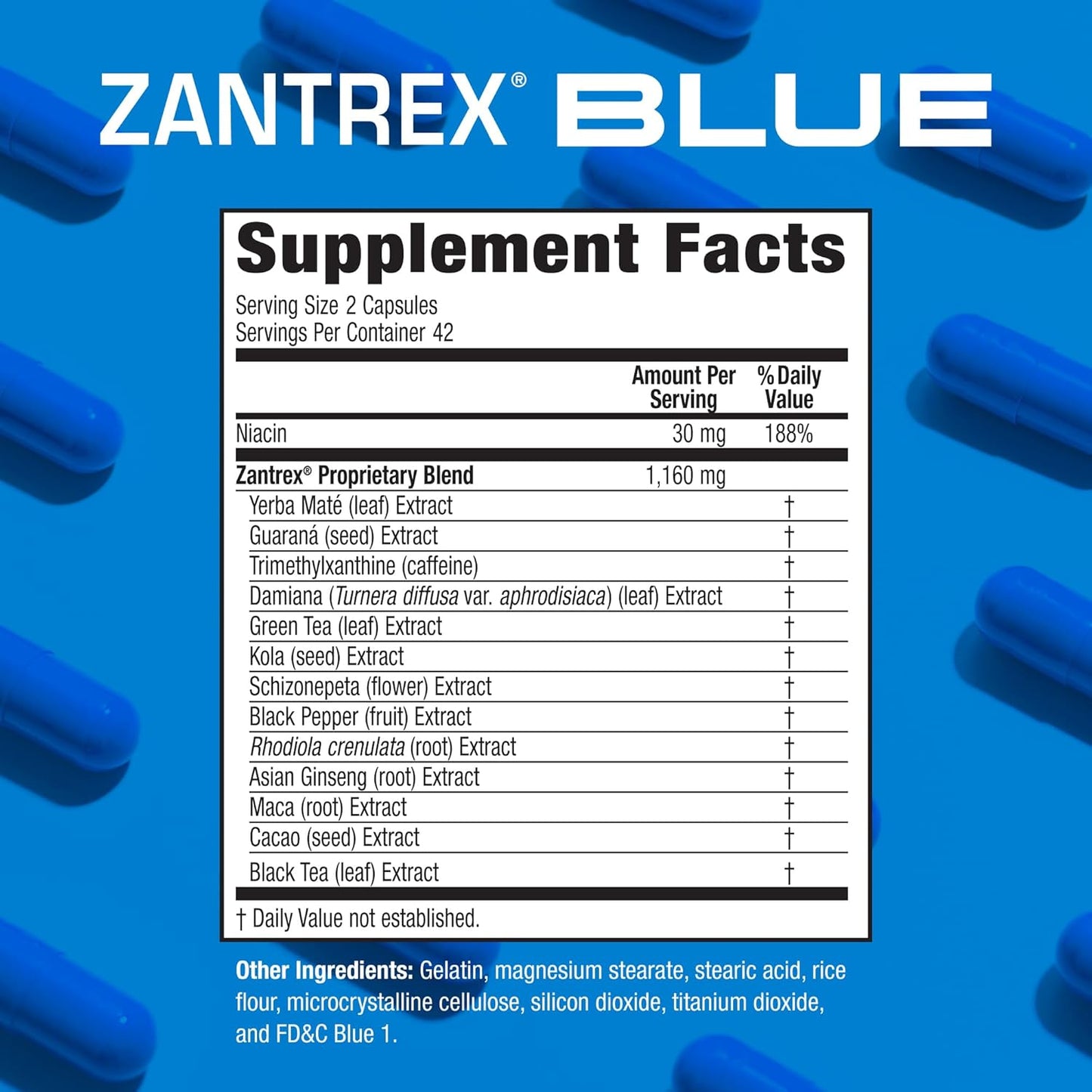Zantrex Blue Weight Loss Supplement Pills - Dietary Supplements for Weight Loss - Energy Boost - 84 Count