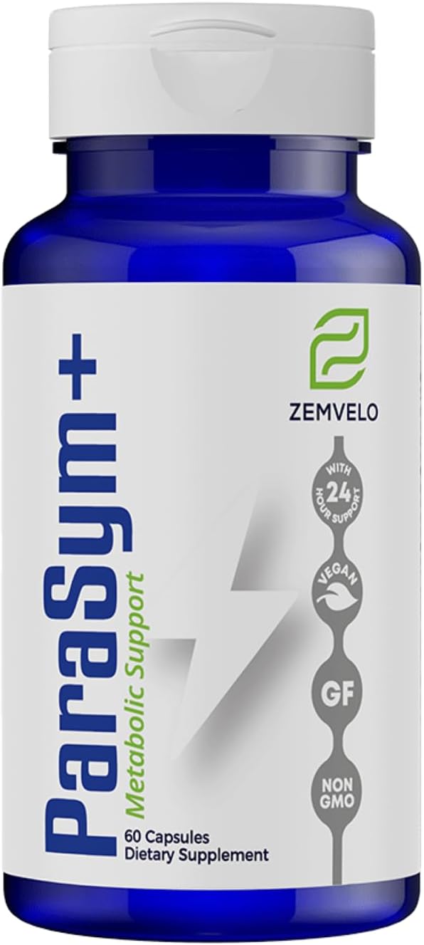 Zemvelo ParaSym+ - Boosts Metabolism, Sleep, Cognitive Function, & Nervous System | 30 Day Supply
