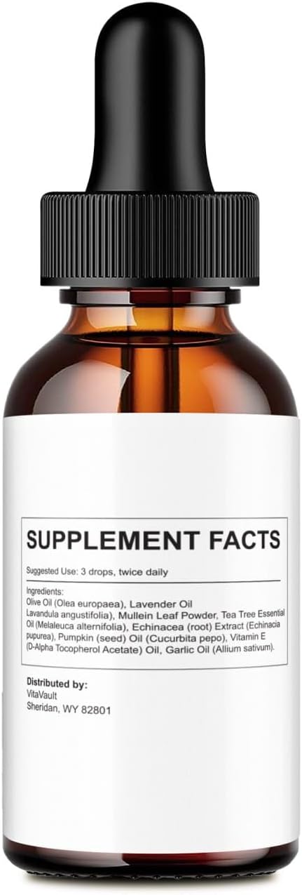 ZenCortex Tinnitus Relief Drops - Advanced Formula for Healthy Ear Support - Maximum Strength Supplement