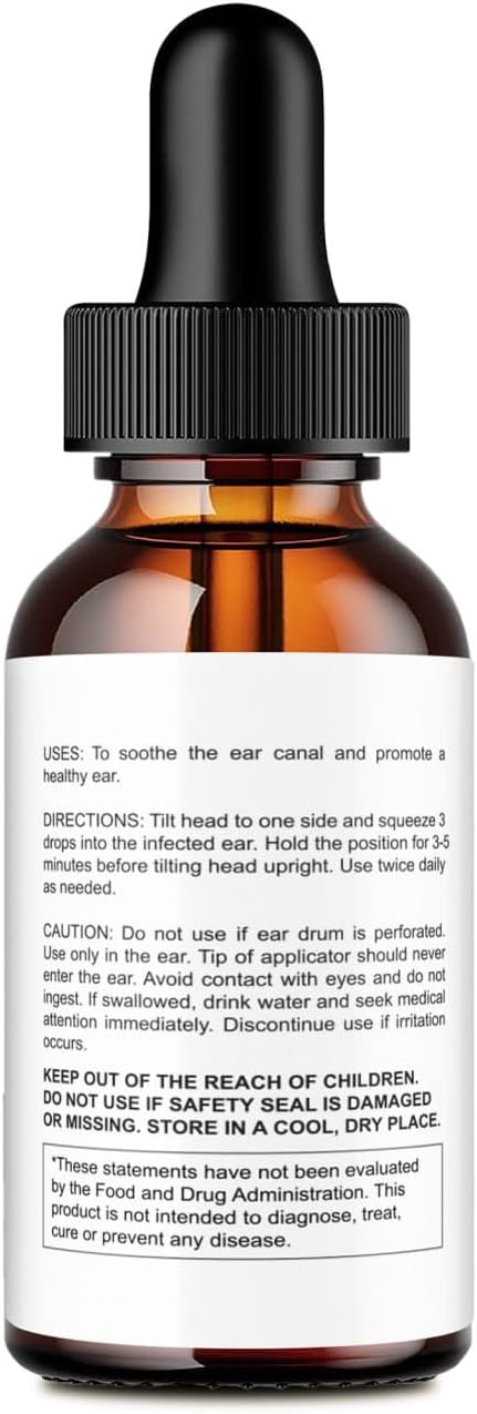 ZenCortex Tinnitus Relief Drops - Advanced Formula for Healthy Ear Support - Maximum Strength Supplement