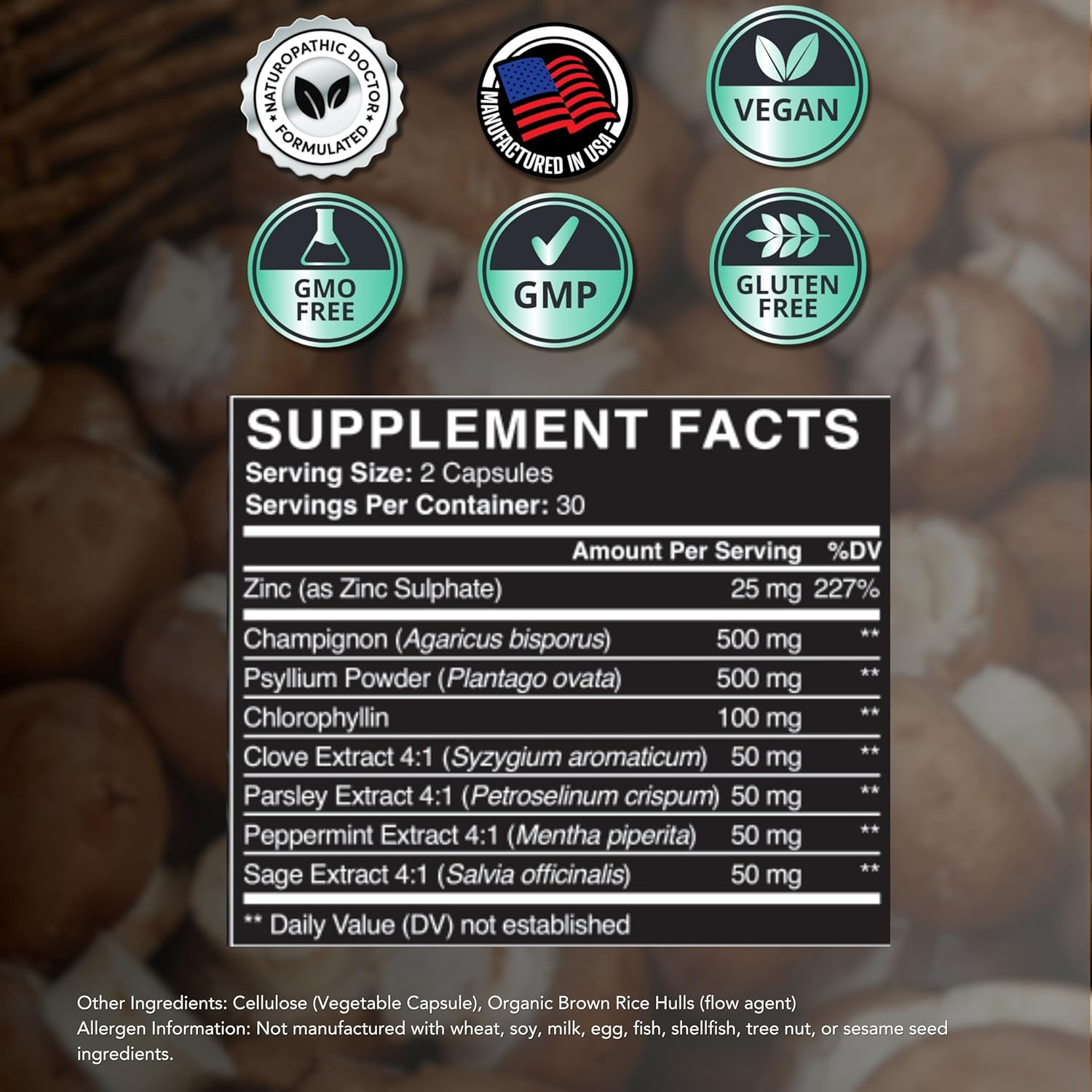 Zenmen Body Odor Supplement and Garlic Tincture Bundle for Overall Wellness