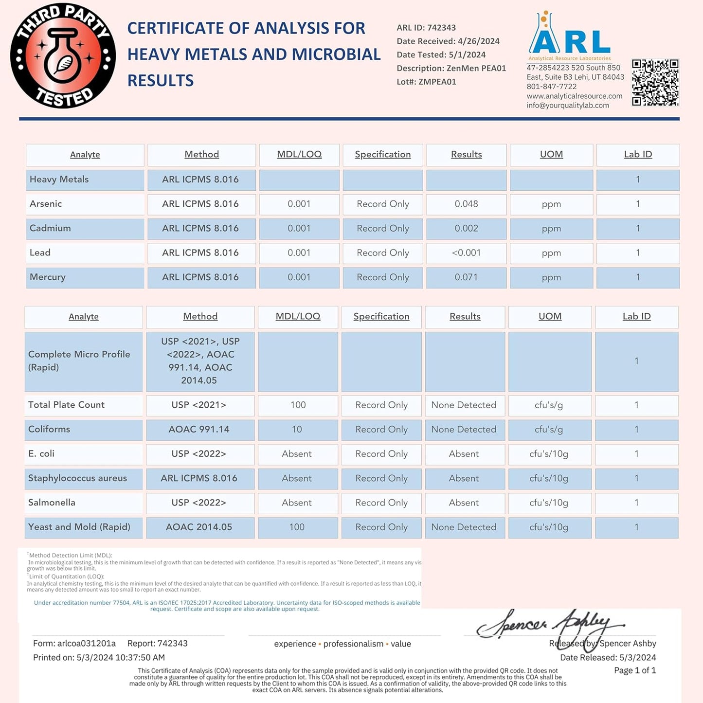 Zenmen Palmitoylethanolamide (PEA) 600mg Capsules with Luteolin, White Willow Bark, Magnesium - Supports Immune & Nervous Systems, Joints & Sciatic Nerve - 60 Vegan Capsules, Third Party Tested