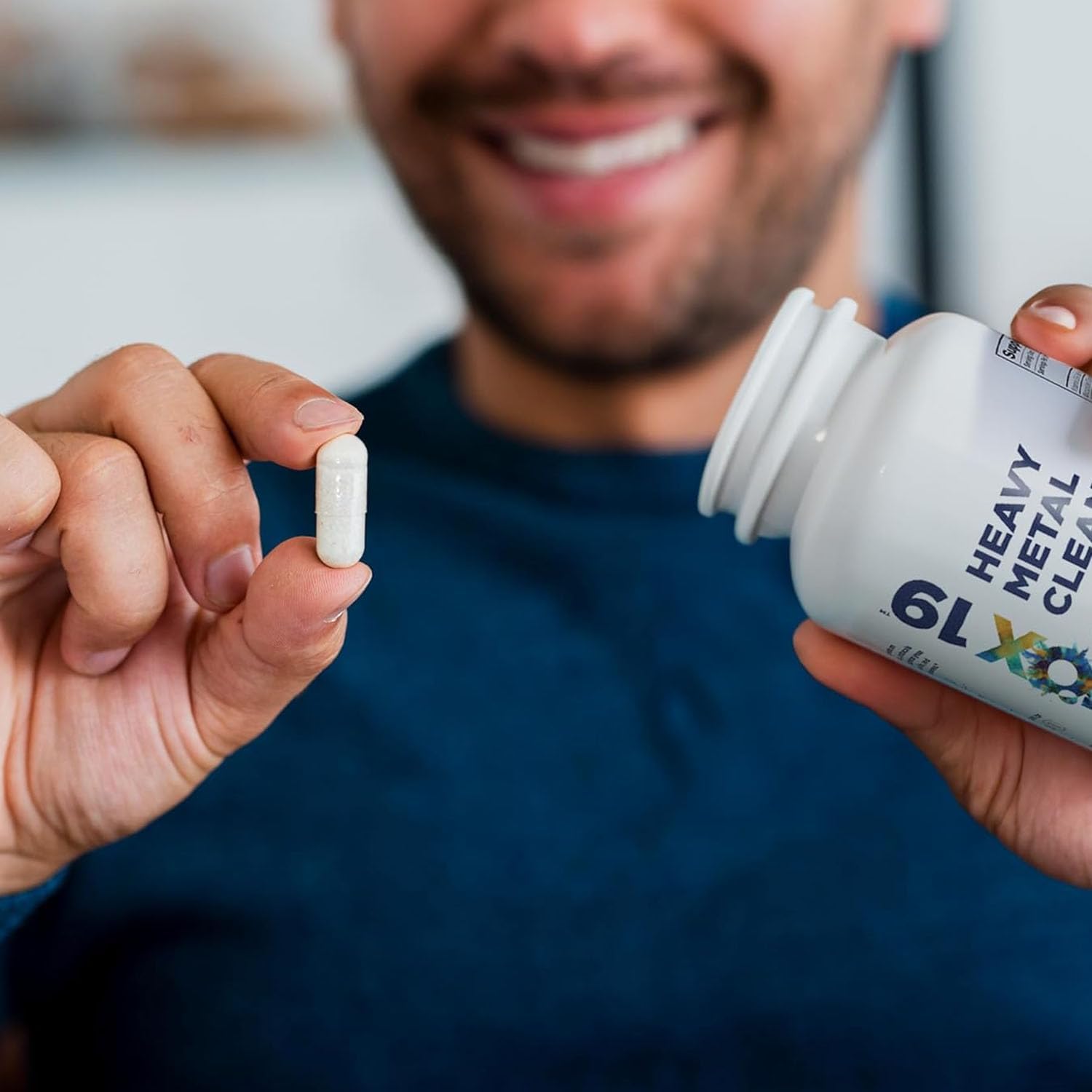 Zeolite Detox Capsules - Heavy Metal Cleanse, Natural Energy Booster, Supports Immune System and Daily Detox, Alkaline Formula for Max Absorption (60 Capsules)