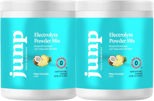 Zero Calorie Sugar Free Electrolyte Powder Mix - Pina Colada Flavor with Potassium & Salt for Hydration - Keto Friendly, 180 Servings