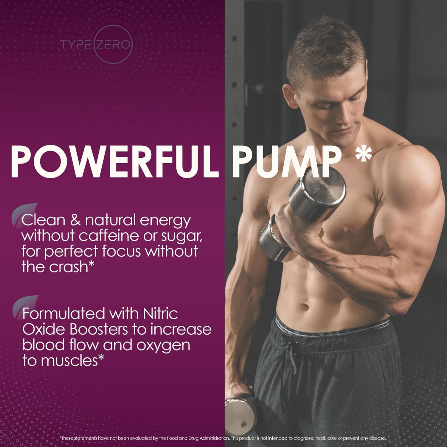 Zero Ultra Clean Blackberry Lemonade Pump Pre Workout - Beetroot, Arginine, Citrulline Malate, Betaine, Beta A, ACV - Non Stim for Men & Women