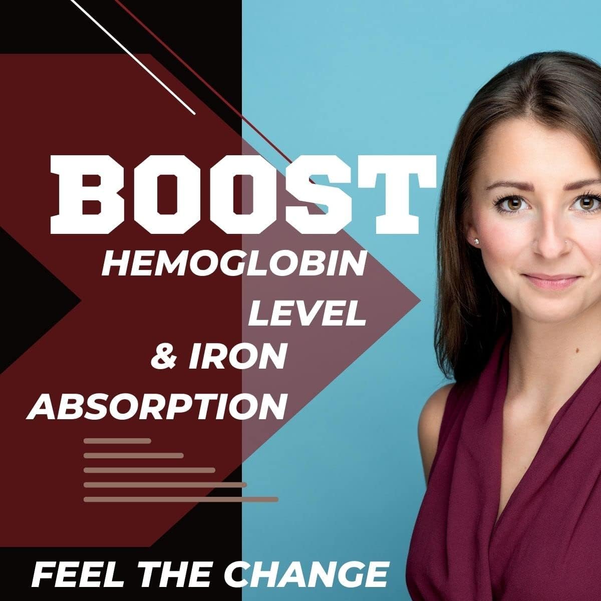 ZIIT XT Iron, Folic Acid, and Zinc Supplement for Women and Men - Pack of 90 Tablets